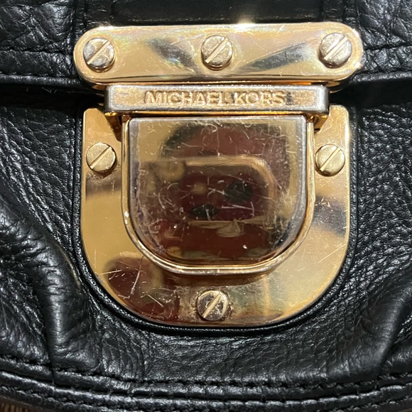 Micheal Kors small pebbled leather black crossbody - Picture 6 of 15
